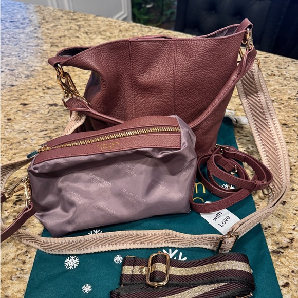 Lambeth Bag Deep Burgandy - Picture 4 of 9